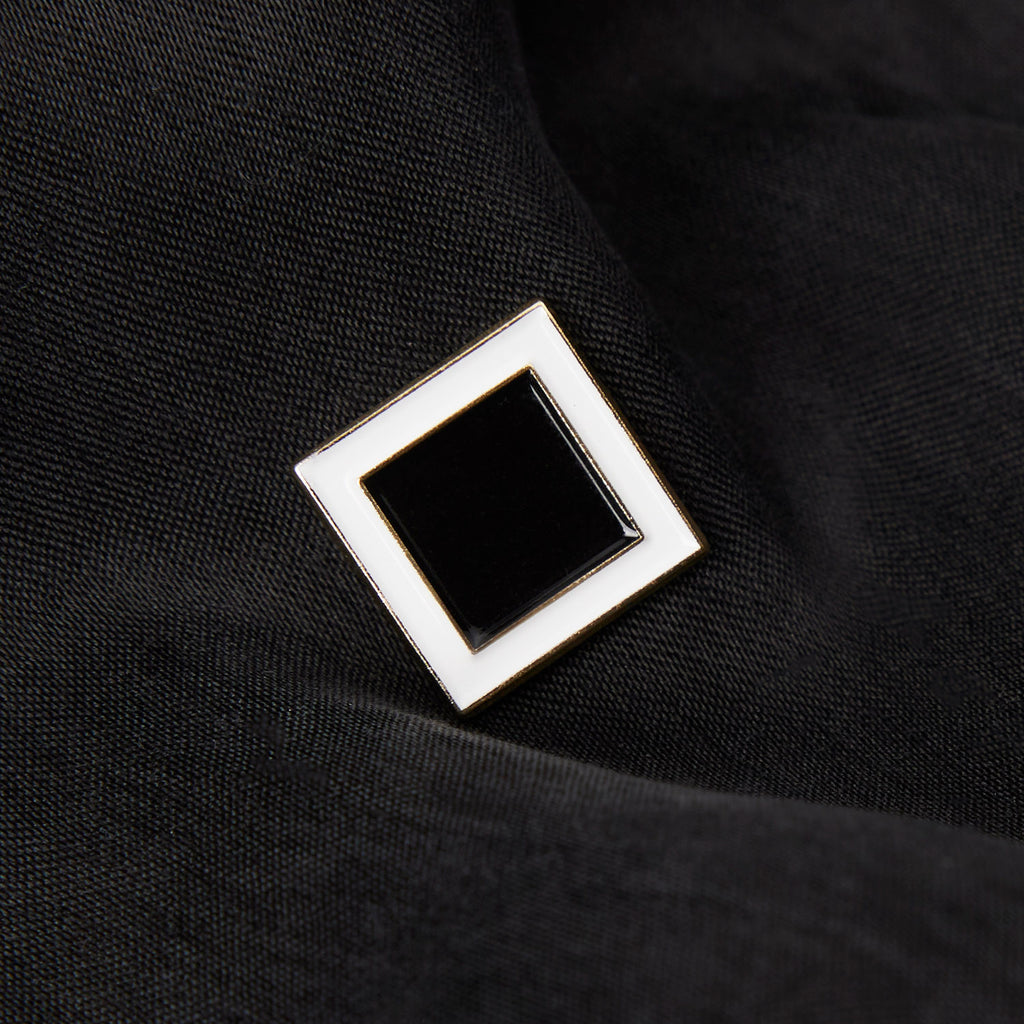 Pin Black Square