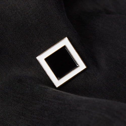Pin Black Square