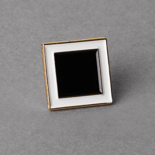 Pin Black Square