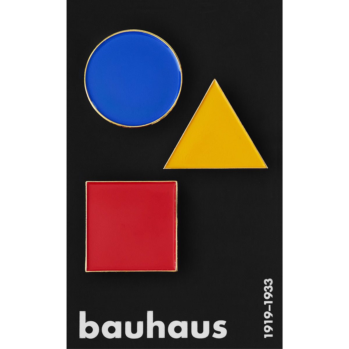 Basic Forms in the Primary Bauhaus Colours