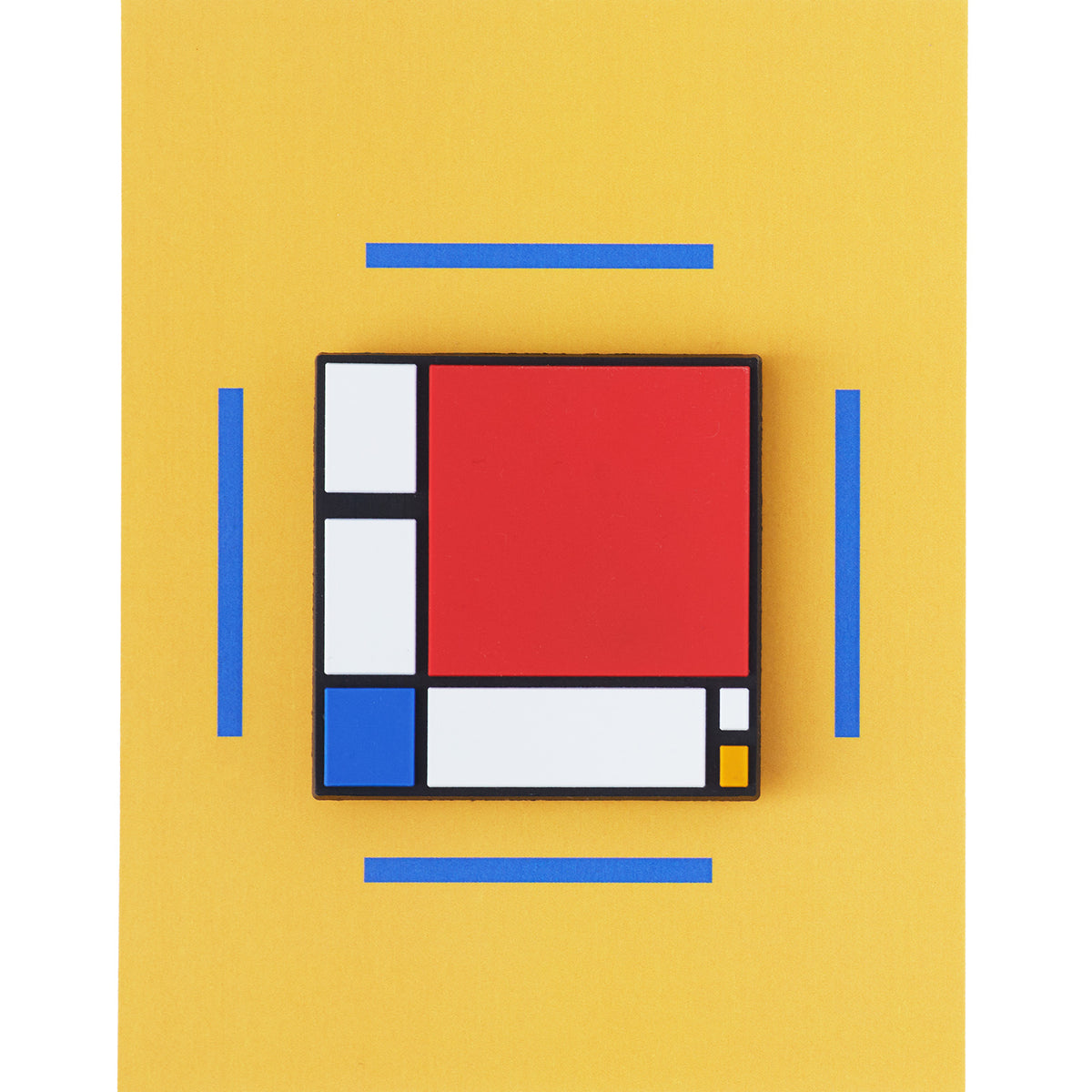 Composition with Red, Blue, and Yellow