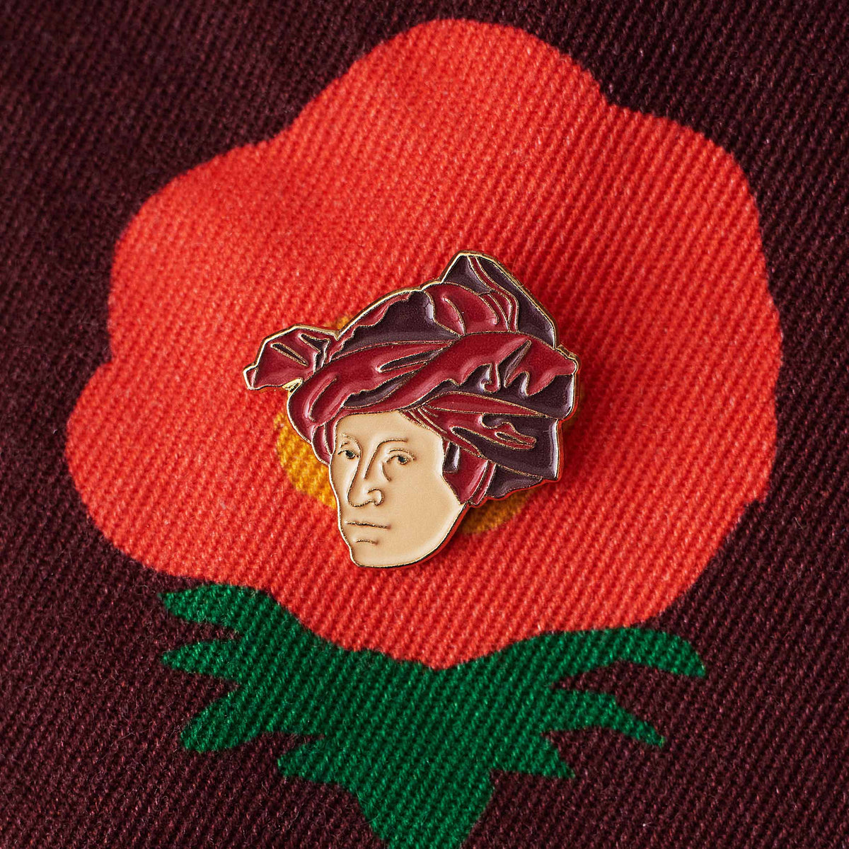 Portrait of a Man in a Red Turban