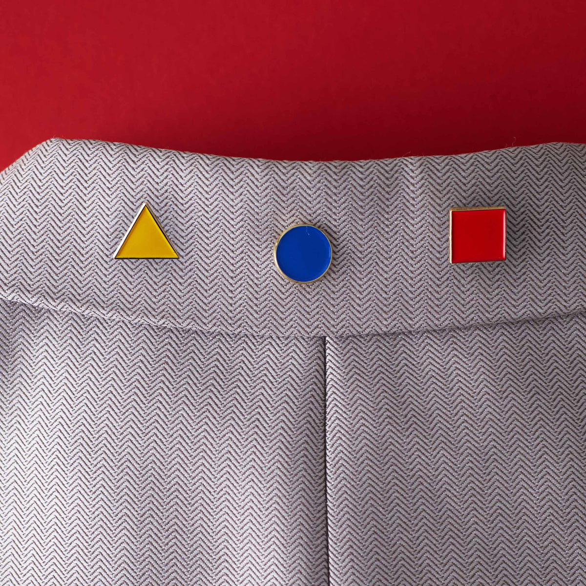 Basic Forms in the Primary Bauhaus Colours